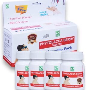 WSI Phytolacca Berry Tablets 20g || Pack Of 4
