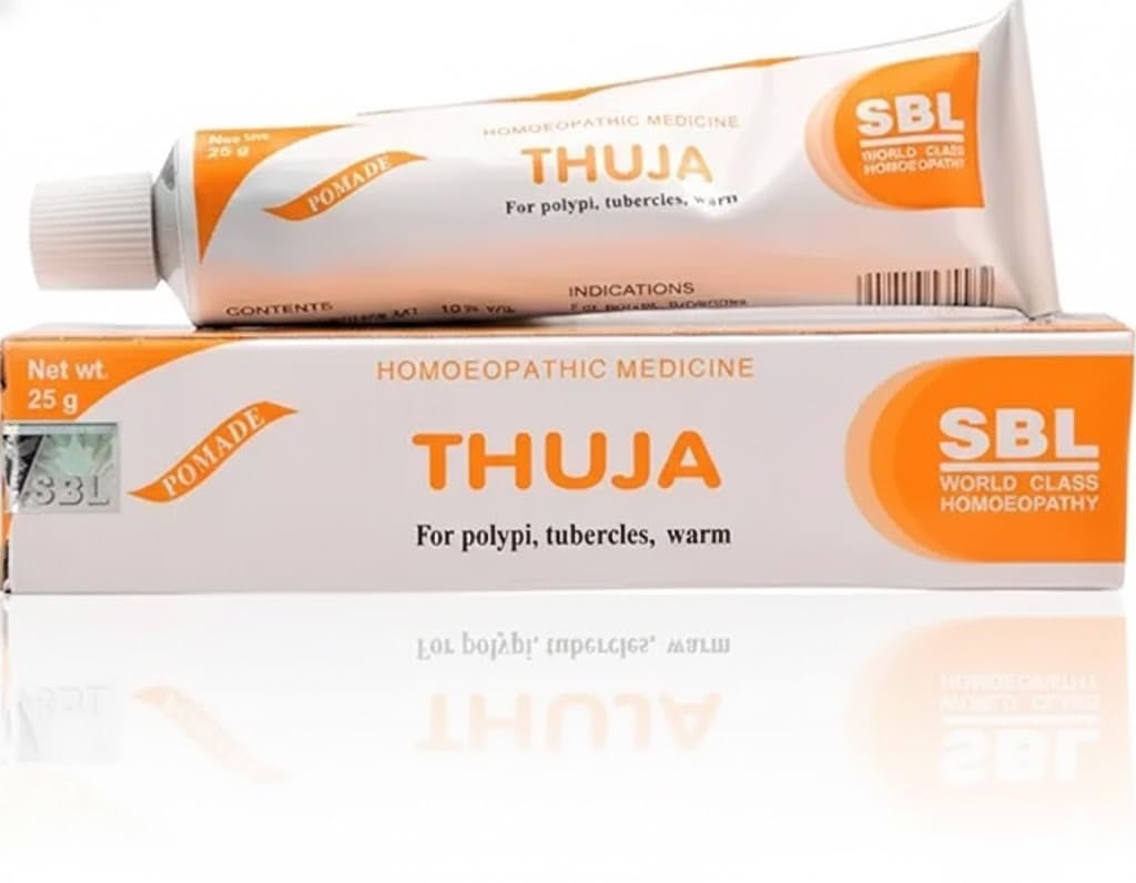 SBL Thuja Ointment For Warts - 25g || Pack Of 3