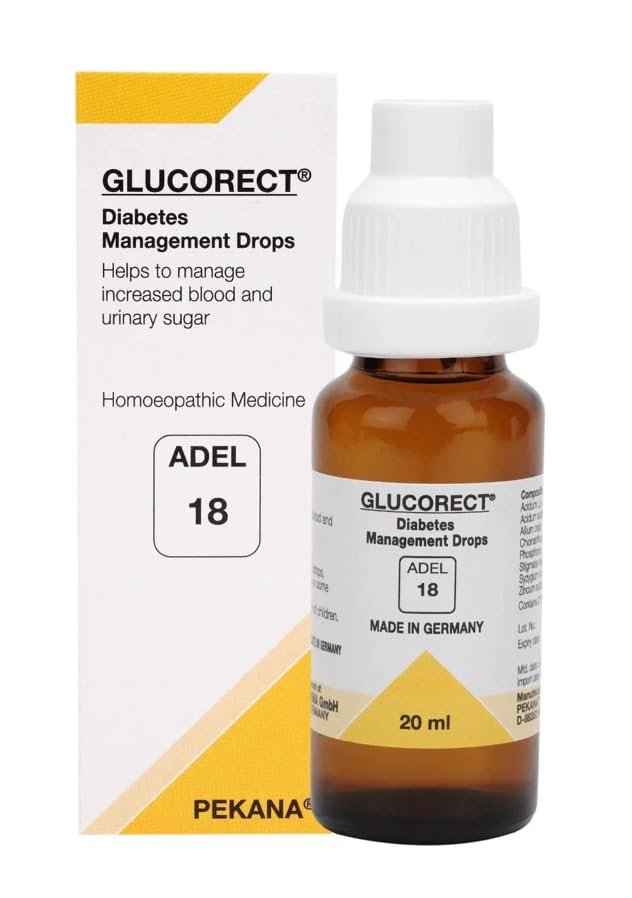 Adel 18 Glucorect Drop 20ml || Homeopathic Medicine