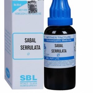 SBL Sabal Serrulata Q 30ml || Homeopathic Mother Tincture