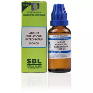 SBL Aurum Muriaticum Natronatum 1M (1000 CH) (30ml)