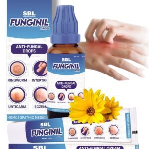 SBL Funginil Drops Homeopathy & SBL Funginil Cream 25gm COMBO