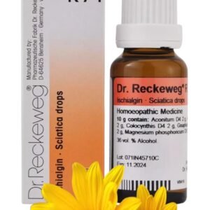 Dr Reckeweg R71 Sciatica Drops Homeopathy (22ml) Pack of 2