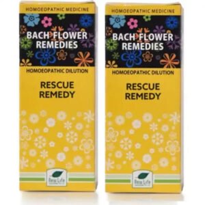 New Life Bach Flower Rescue Remedy (100ml, Pack of 2)