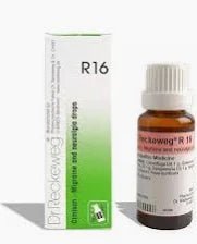 Dr. Reckeweg R16 Migraine and Neuralgia Drop | For Pain Relief - 22ml